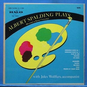 Albert Spalding violin pieces