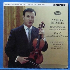 Milstein, Mendelssohn/Bruch violin concertos