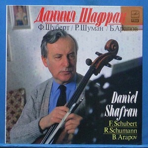 Shafran, Schubert/Schumann/Arapov cello sonatas