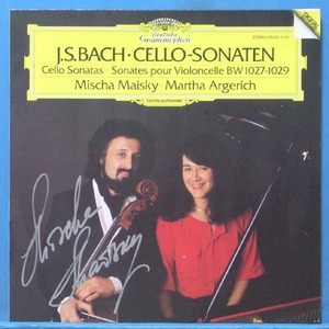 Maisky/Argerich, Bach cello sonatas (싸인반)