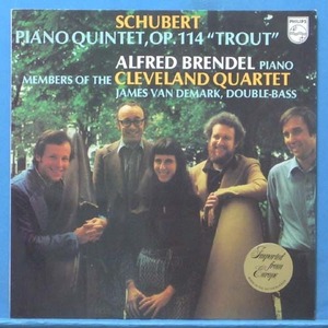 Brendel+Cleveland Quartet, Schubert trout quintet