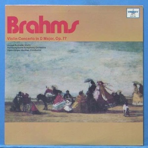 Janine Andrade, Brahms violin concerto (미국 초반)