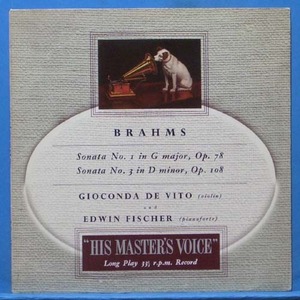 De Vito, Brahms violin sonatas 초반