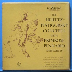 Heifetz-Piatigorsky concerts with Primrose 3LP&#039;s