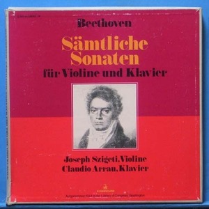 Szigetti/Arrau, Beethoven violin sonatas 4LP&#039;s