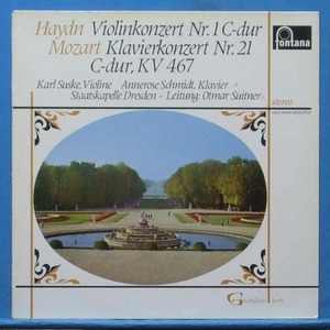 Suske/Schmidt, Haydn violin/Mozart piano concertos