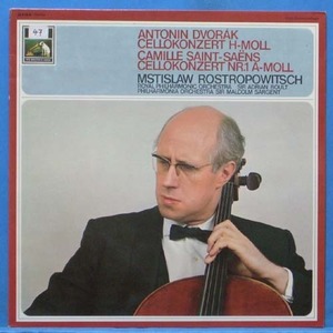Rostropovich, Dvorak/Saint-saens cello concertos