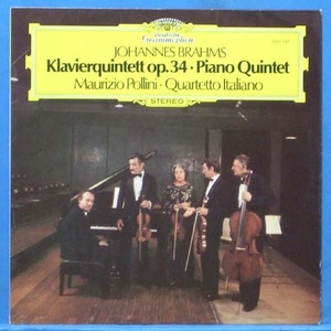 Pollini+Quartetto Italiano, Brahms piano quintet