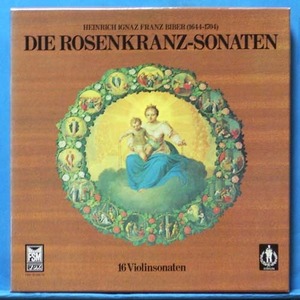 Lautenbacher, Biber : Rosary sonatas 3LP&#039;s