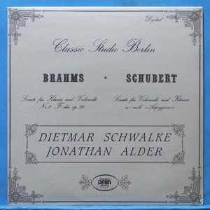 Schwalke, Brahms/Schubert arpeggione cello sonatas