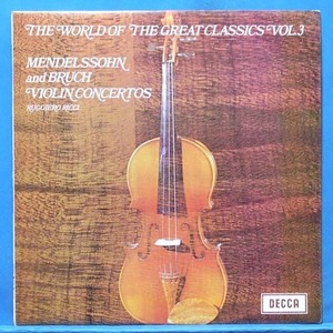 Ricci, Mendelssohn/Bruch violin concertos