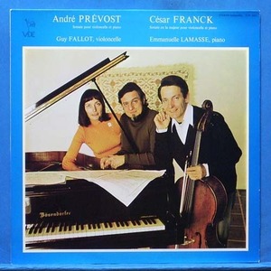 Guy Fallot, Prevost/Franck cello sonatas