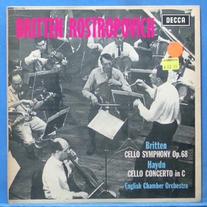 Rostropovich, Britten/Haydn cello concertos