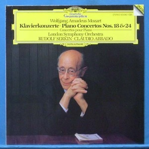 Serkin, Mozart piano concerto No.18 &amp; 24
