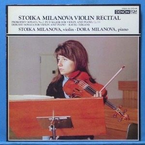 Stoika Milanova violin recital