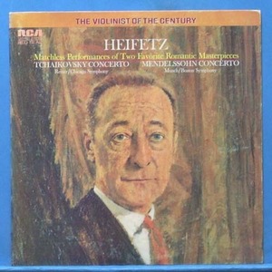 Heifetz, Tchaikovsky/Mendelssohn violin concertos