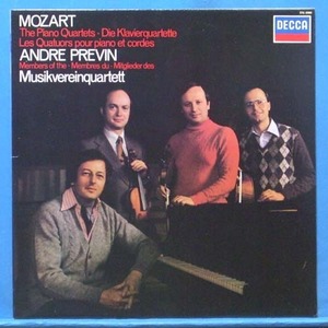 Andre Previn, Mozart piano quartet