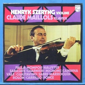 Szeryng, Falla/Mompou/Halffter/Sarasate violin pieces