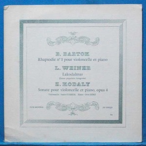 Starker, Bartok/Weiner/Kodaly cello pieces