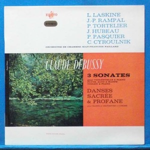 Debussy 3 sonates/danses sacree et profane