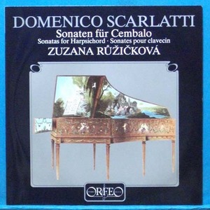 Ruzickova, Scarlatti sonatas for harpsichord