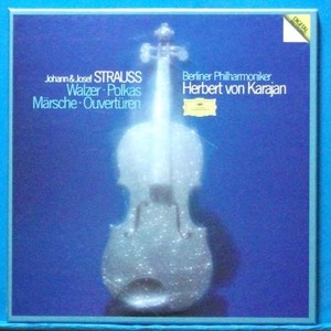 Karajan, Strauss waltz/polka/march/overture 3LP&#039;s