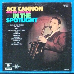 Ace Cannon (in the spotlight)
