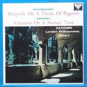 Katchen, Rachmaninov/Dohnanyi piano works