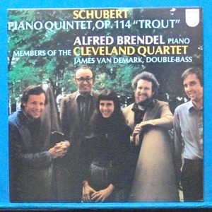 Brendel+Cleveland Quartet, Schubert trout quintet