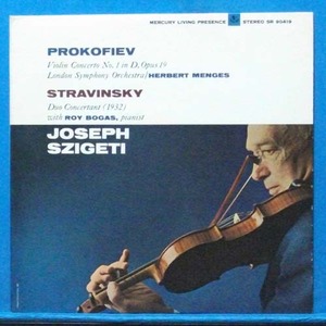 Szigetti, Prokofiev/Stravinsky violin works