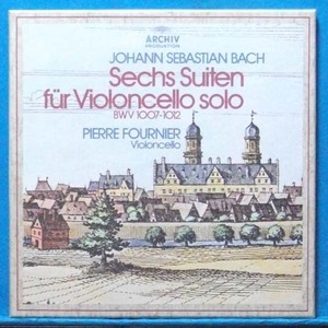 Pierre Fournier, Bach cello solo 3LP&#039;s