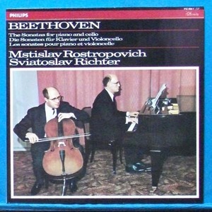 Rostropovich/Richter, Beethoven cello sonatas 2LP&#039;s