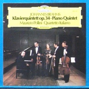 Pollini+Quartetto Italiano, Brahms piano quintet Op.34