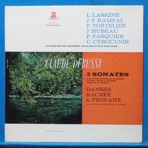 Laskine/Rampal/Tortelier/Pasquier, Debussy 3 sonates