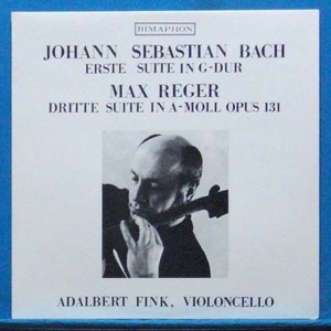 Adalbert Fink, Bach/Reger cello solo
