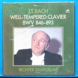 Richter, Bach well-tempered clavier 전곡 5LP&#039;s (미개봉)