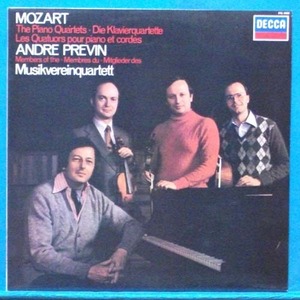 Previn+Musikvereinquartett, Mozart piano quartets