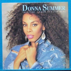 Donna Summer (this time I know it&#039;s for real) 12&quot; single