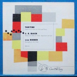 Max Rostal, Tartini/Bach/Biber violin works