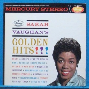 Sarah Vaughan golden hits (미국 스테레오 블랙 초반)