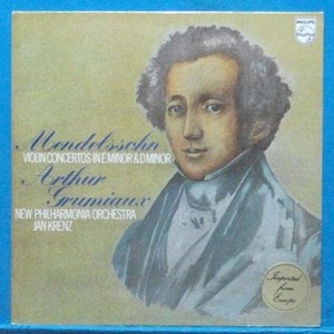 Grumiaux, Mendelssohn violin works