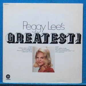 Peggy Lee&#039;s greatest !
