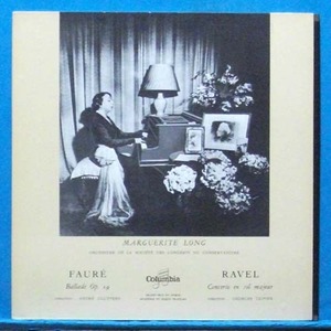 Marguerite Long, Ravel/Faure piano concertos