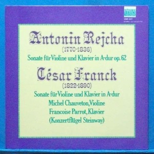 Michel Chauveton, Rejcha/Franck violin sonatas