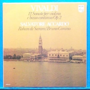 Accardo, Vivaldi violin sonatas Op.2 3LP&#039;s