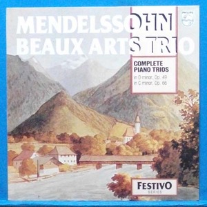 Beaux Arts Trio, Mendelssohn piano trios 