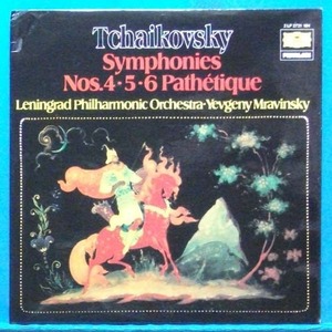 Mravinsky, Tchaikovsky 교향곡 4-6번 2LP&#039;s