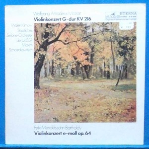Klimov, Mozart/Mendelssohn violin concertos