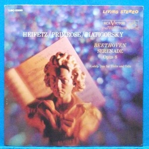 Heifetz/Primrose/Piatigorsky, Beethoven serenade Op.8
