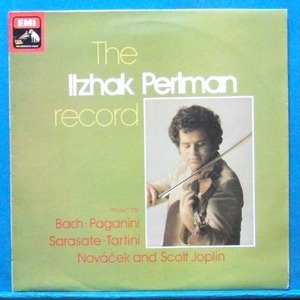 the Itzhak Perlman records (Bach/Paganini/Sarasate/Tartini)